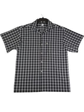 VTG Solo Semore Shirt Mens L Plaid Button Up 90s Y2K Skate Grunge Chicano USA
